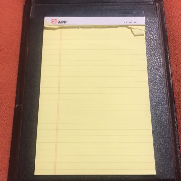 Antique Tooled Don Quyote de La Mancha hard leather notepad holder - Picture 6 of 10